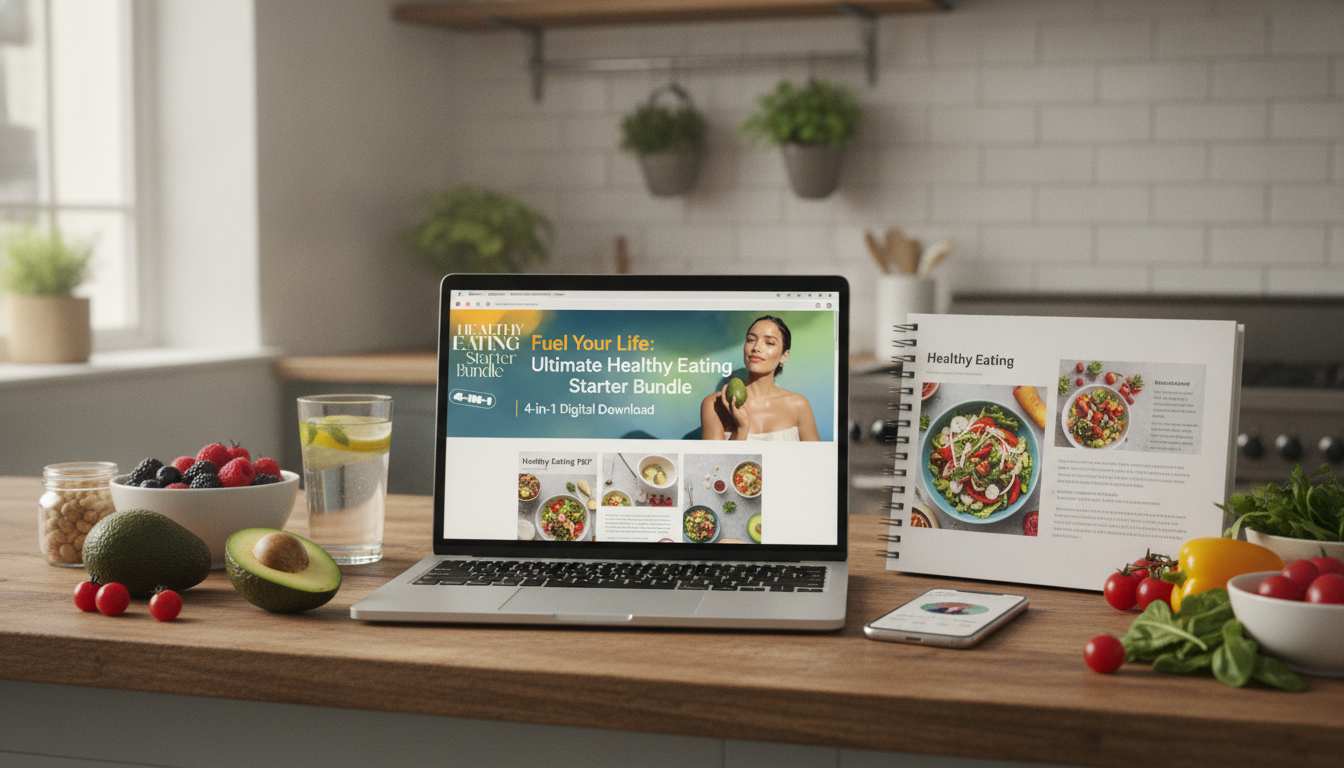Fuel Your Life: Healthy Eating Starter Bundle (PDF+Audio)