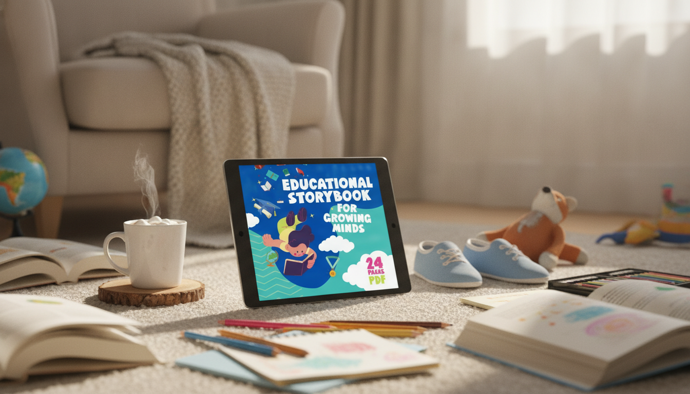 Imaginative PDF Story Collection with Gentle Life Lessons