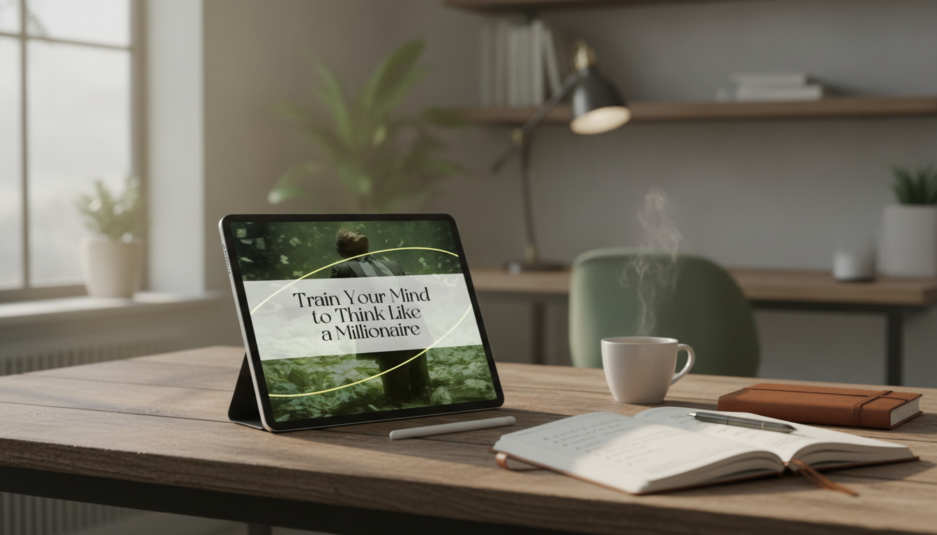 Millionaire Mindset Workbook: 7-Day Reset for Wealth