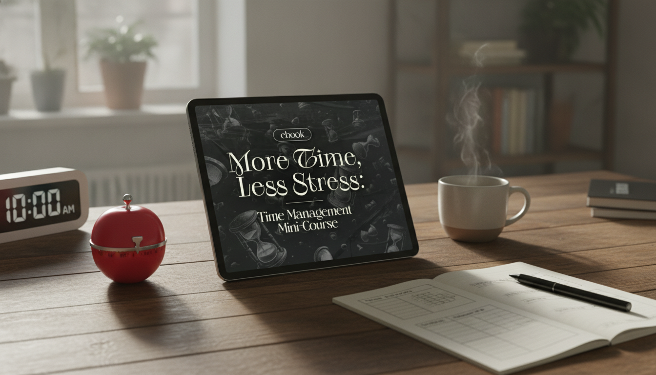 More Time, Less Stress: Pomodoro + Time Blocking System