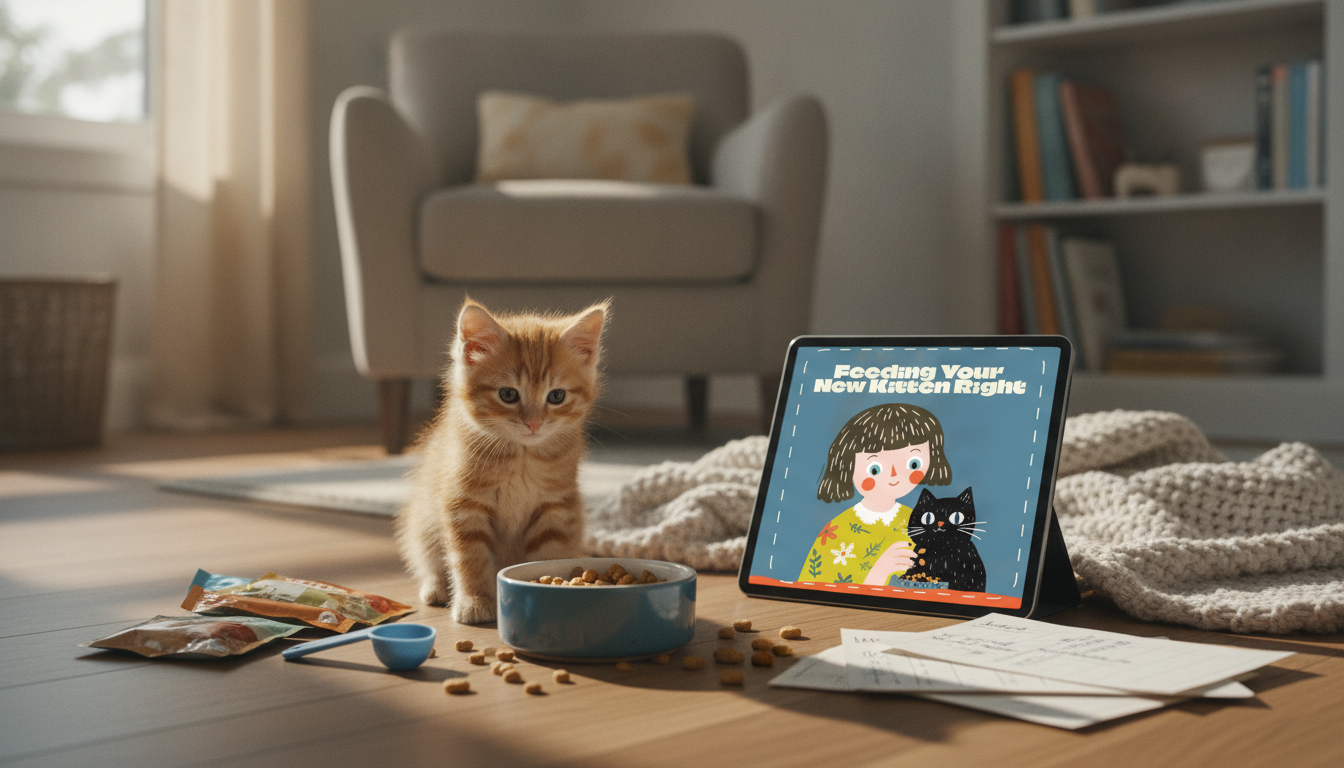 New Kitten Feeding Schedule: Week-One Plan by Age