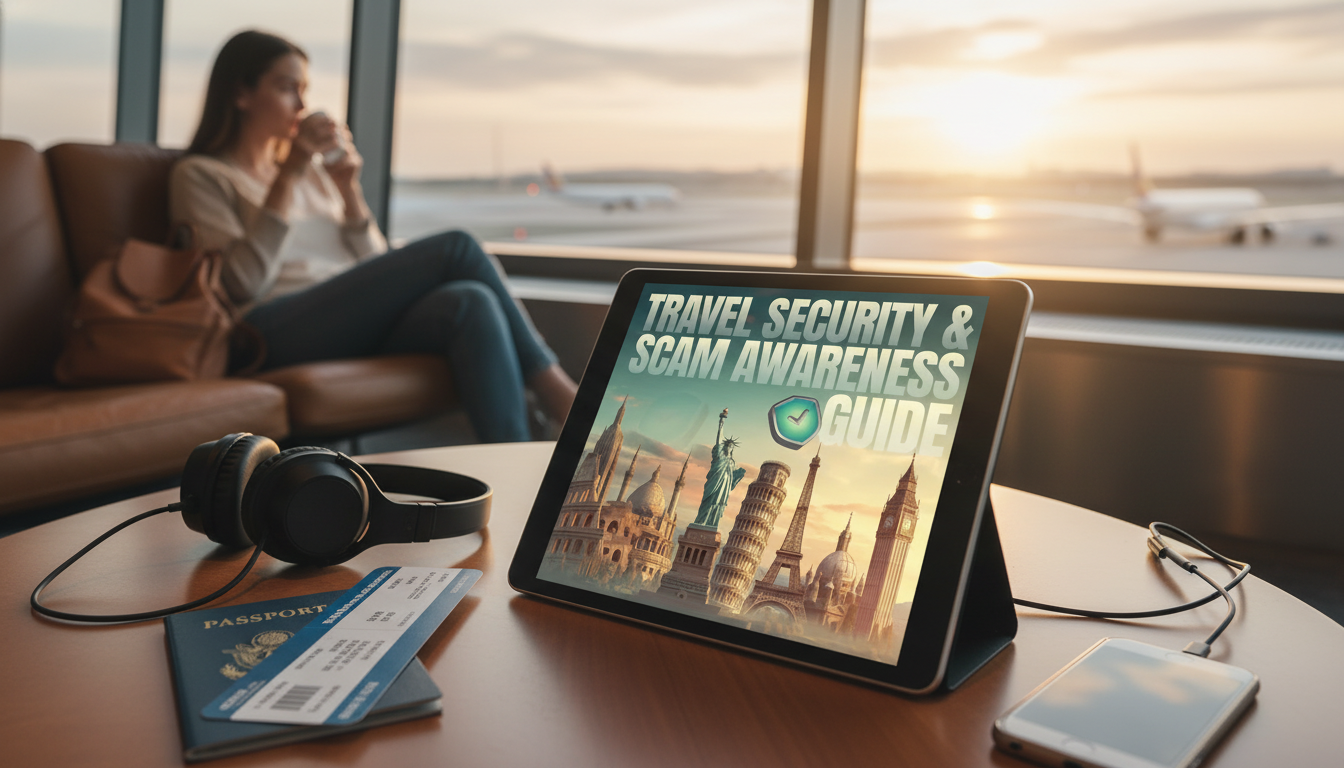 Travel Security: Avoid Scams, Protect Devices & Accounts
