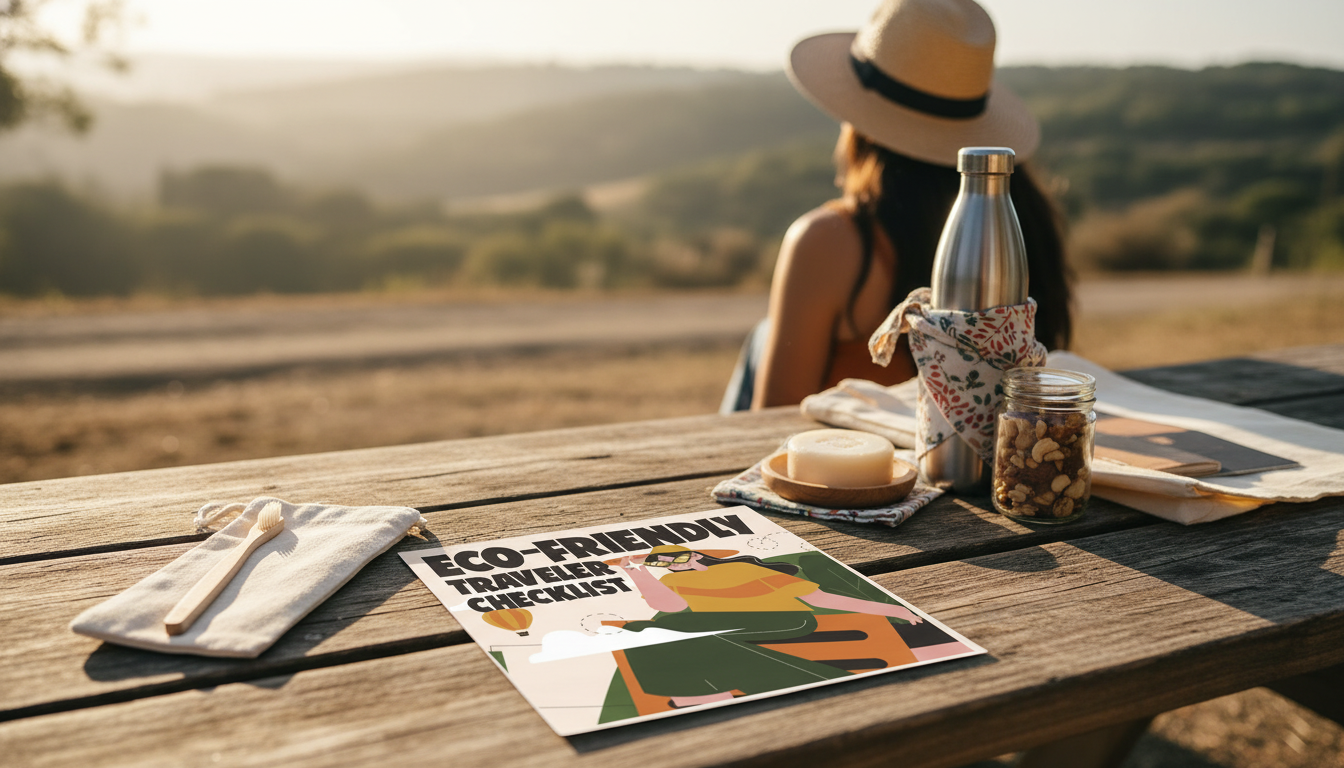 Zero-Waste Travel Checklist: Pack Light, Waste Less