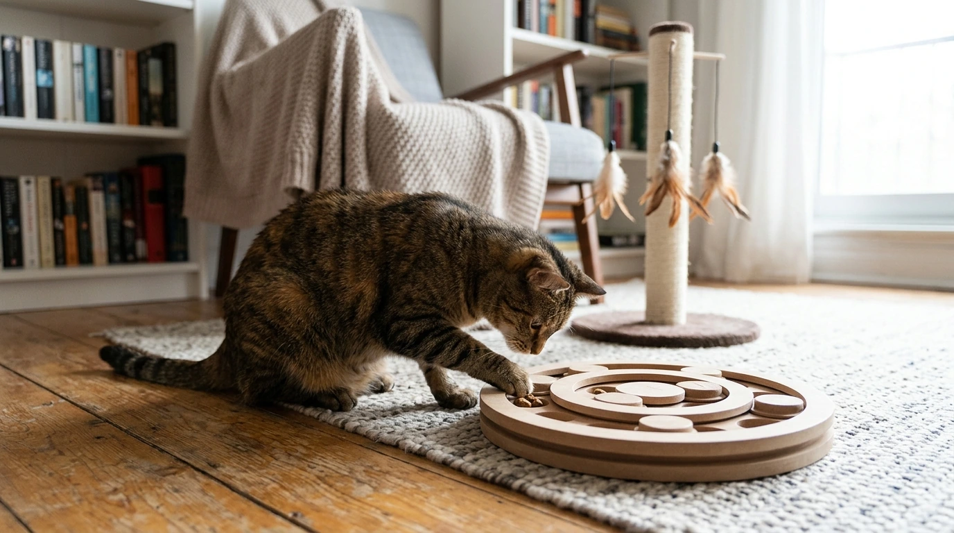 Indoor Cat Enrichment: Toys for Play and Discovery